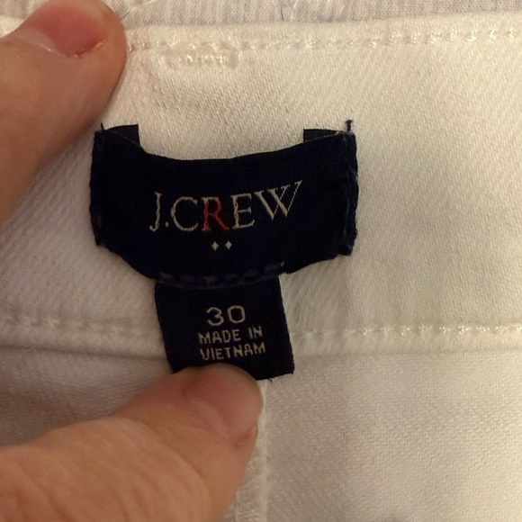 J. Crew White Cotton Shorts NWOT size 30 So comfy and cool - Picture 4 of 6